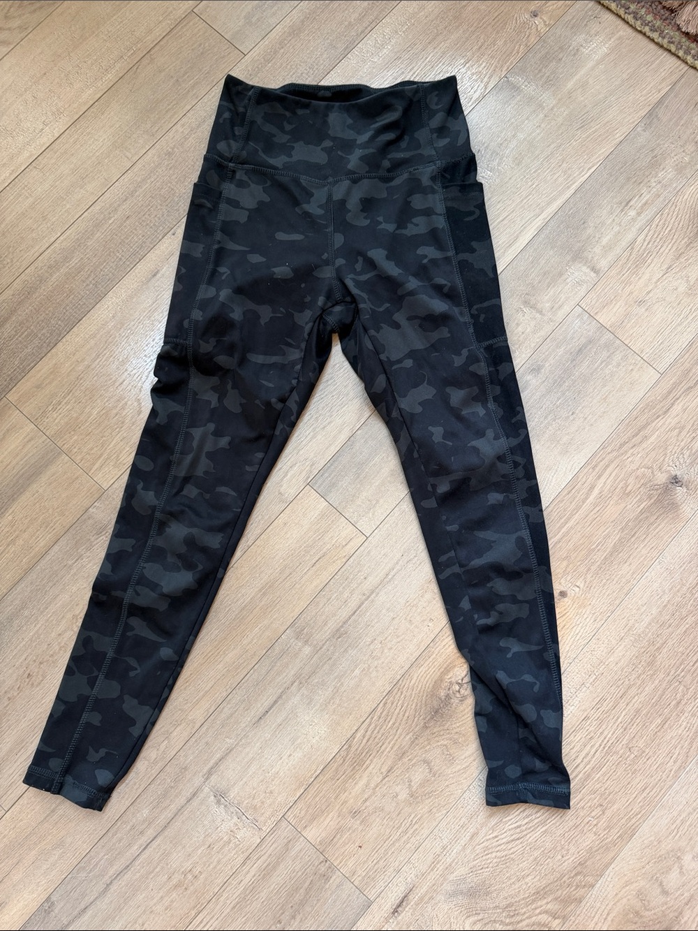 Danskin Black Camo High-Waist Leggings